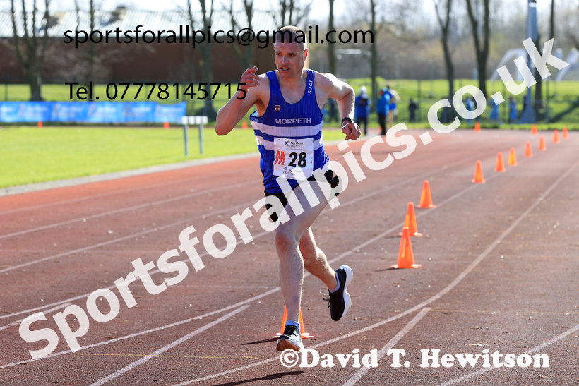 Senior Mens 12 Stage Road Relay, 2026 Northern Mens 12 and Womens 6 Stage Road Relays and Young Athletes 5k, Sheepmount Stadium, Carlisle. Photo: David T. Hewitson/Sports for All Pics
